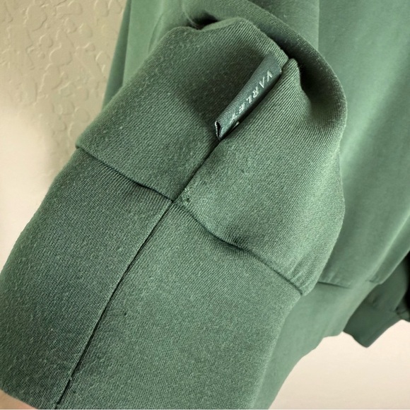 Varley Davidson Sweat Half Zip Sweatshirt M Cila Green VAR01080 - Picture 10 of 15